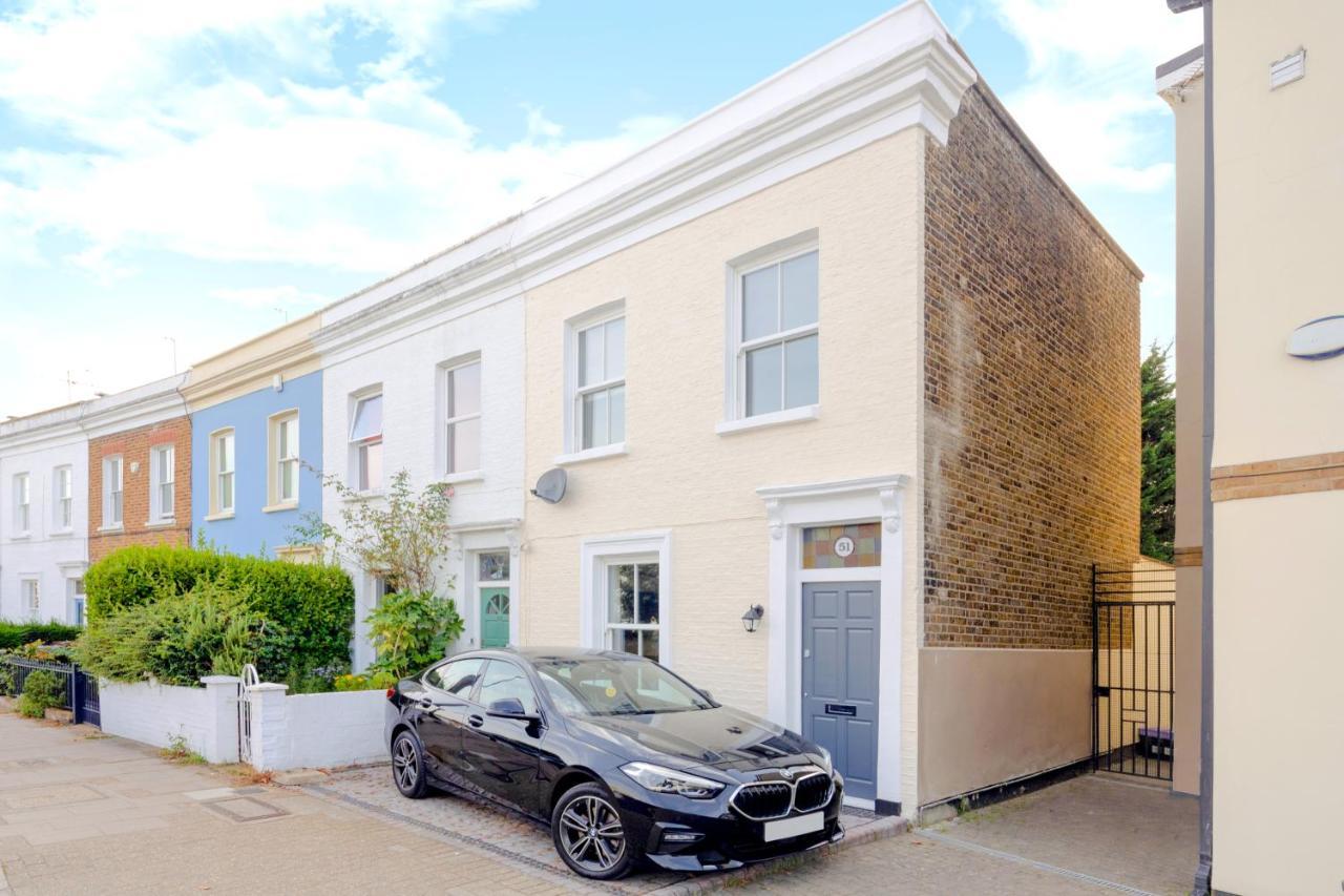 Stylish House In Wimbledon Villa Londra Exterior foto